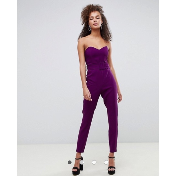ASOS Pants - Bershka Bustier Jumpsuit